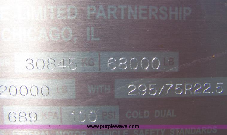 image for item D8548 2000 Great Dane 7411TP-SA 48' box trailer