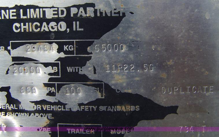 image for item D8549 1998 Great Dane 734TA 48' box trailer