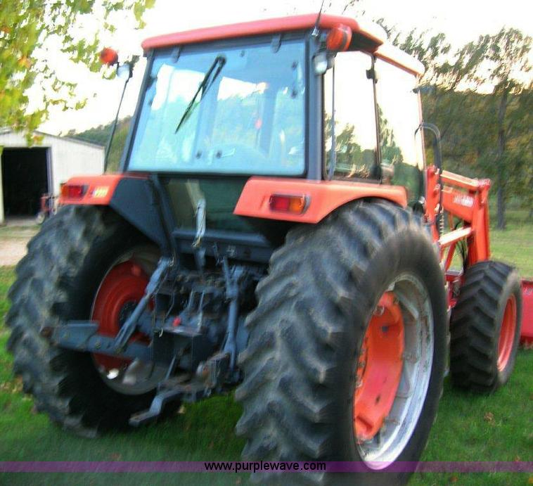 image for item A1495 2002 Kubota M120 MFWD tractor with loader