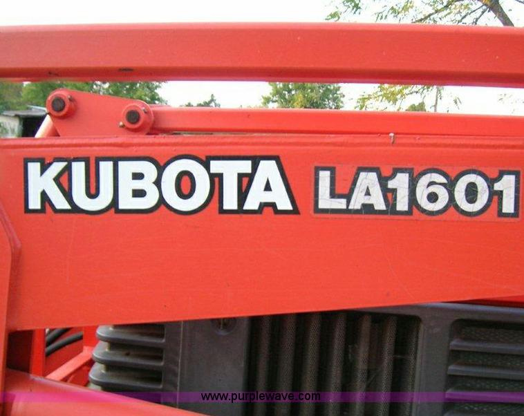 image for item A1495 2002 Kubota M120 MFWD tractor with loader