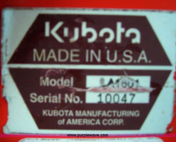 image for item A1495 2002 Kubota M120 MFWD tractor with loader