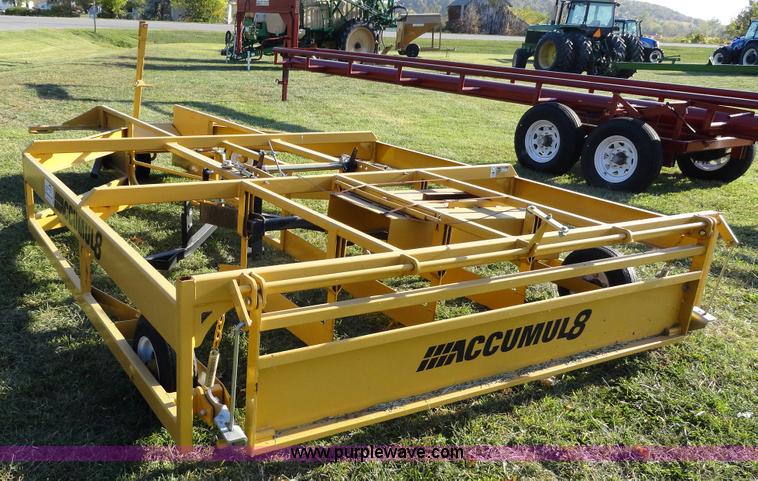 image for item A3178 Agway Accumul 8 bale stacker