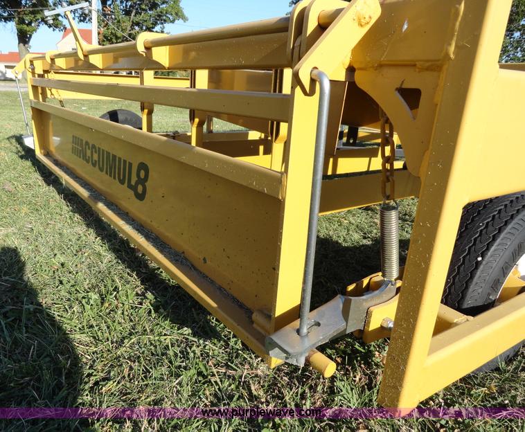 image for item A3178 Agway Accumul 8 bale stacker