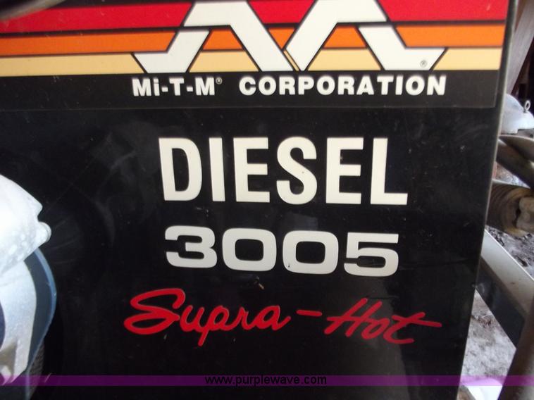 image for item A5362 MTM 3005 diesel power washer and steam cleaner