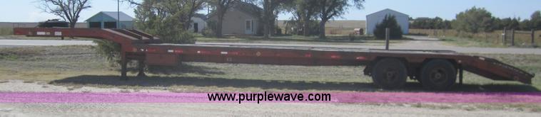 image for item B5515 1979 Delta flatbed trailer