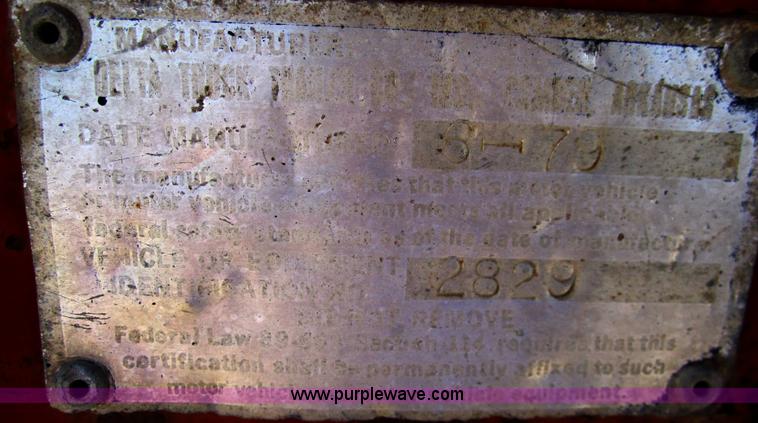 image for item B5515 1979 Delta flatbed trailer