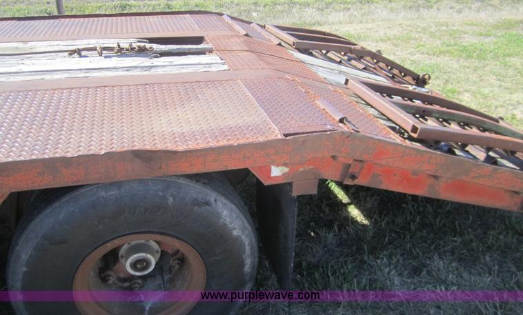 image for item B5515 1979 Delta flatbed trailer