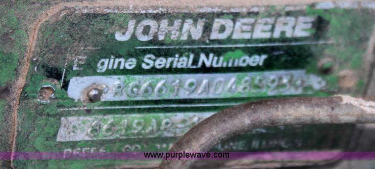 image for item B8580 1982 John Deere 8630 4WD tractor