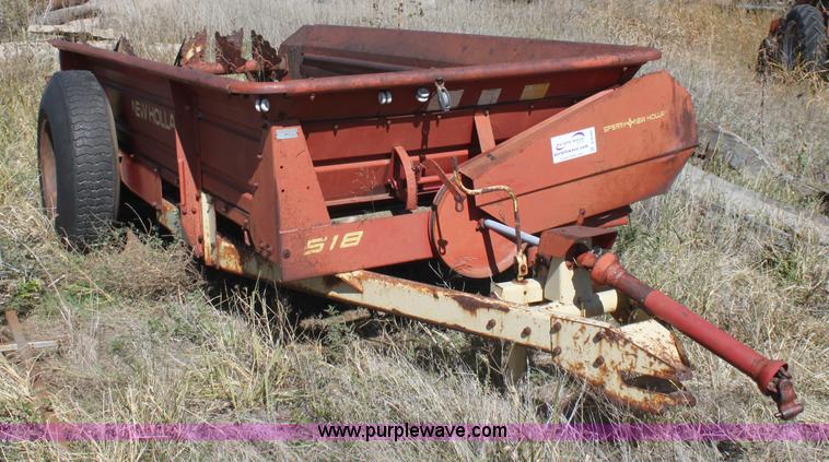 image for item B8584 New Holland 518 manure spreader