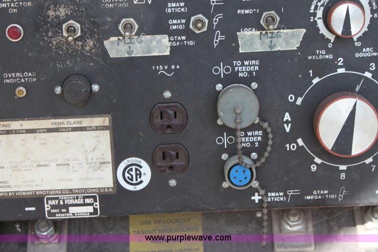 image for item B8601 Hobart welder