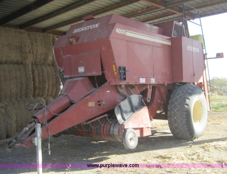 image for item C5116 1982 Hesston 4800 4x4 baler