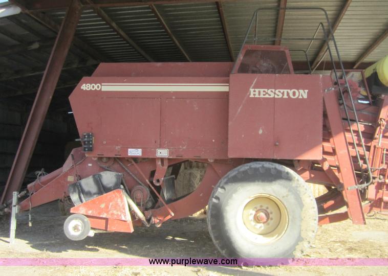 image for item C5116 1982 Hesston 4800 4x4 baler