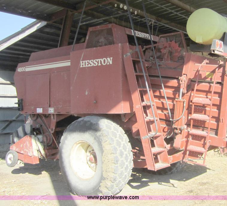 image for item C5116 1982 Hesston 4800 4x4 baler