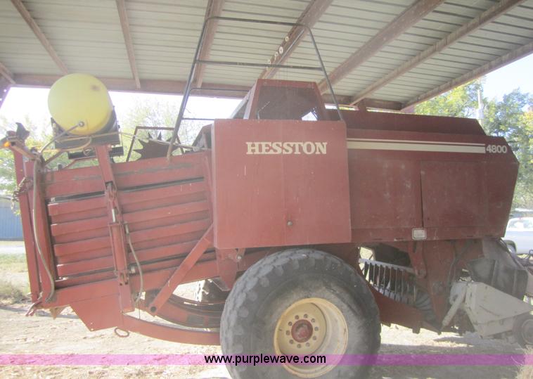 image for item C5116 1982 Hesston 4800 4x4 baler