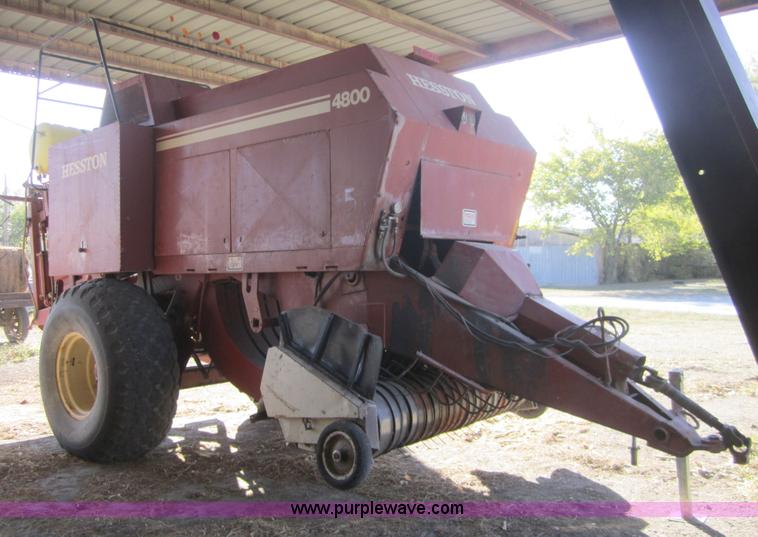 image for item C5116 1982 Hesston 4800 4x4 baler