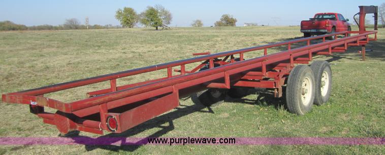 image for item C5191 36' goose neck hay trailer