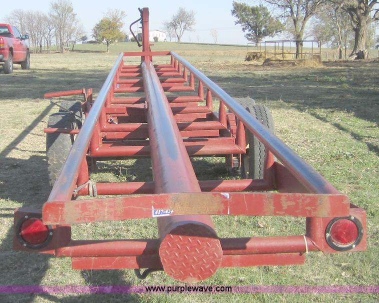 image for item C5191 36' goose neck hay trailer