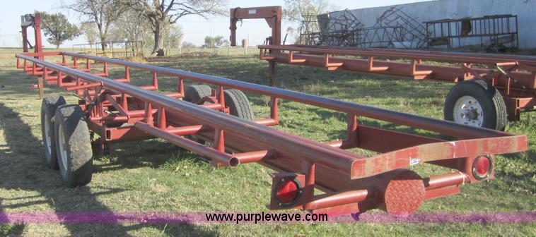 image for item C5191 36' goose neck hay trailer