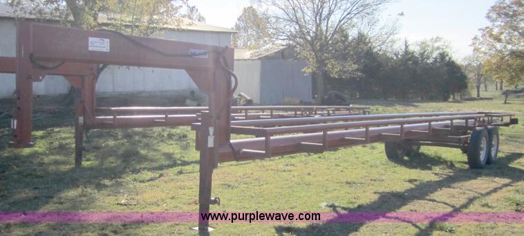 image for item C5191 36' goose neck hay trailer