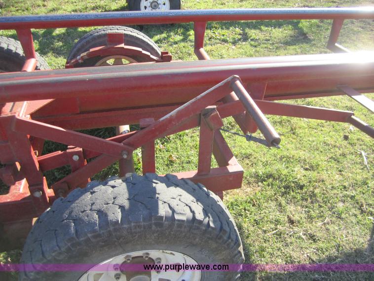 image for item C5191 36' goose neck hay trailer