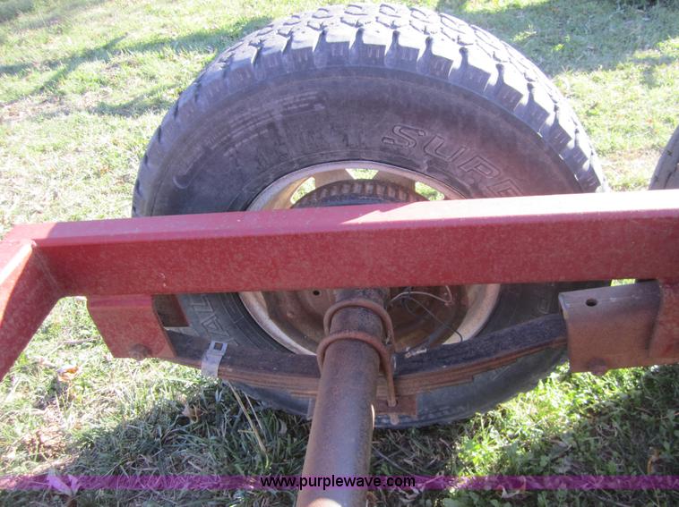 image for item C5191 36' goose neck hay trailer