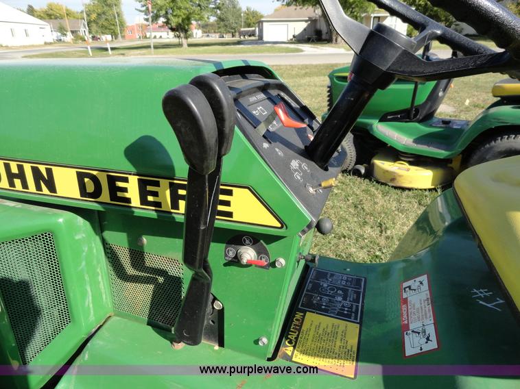 image for item F9419 John Deere 318 lawn mower