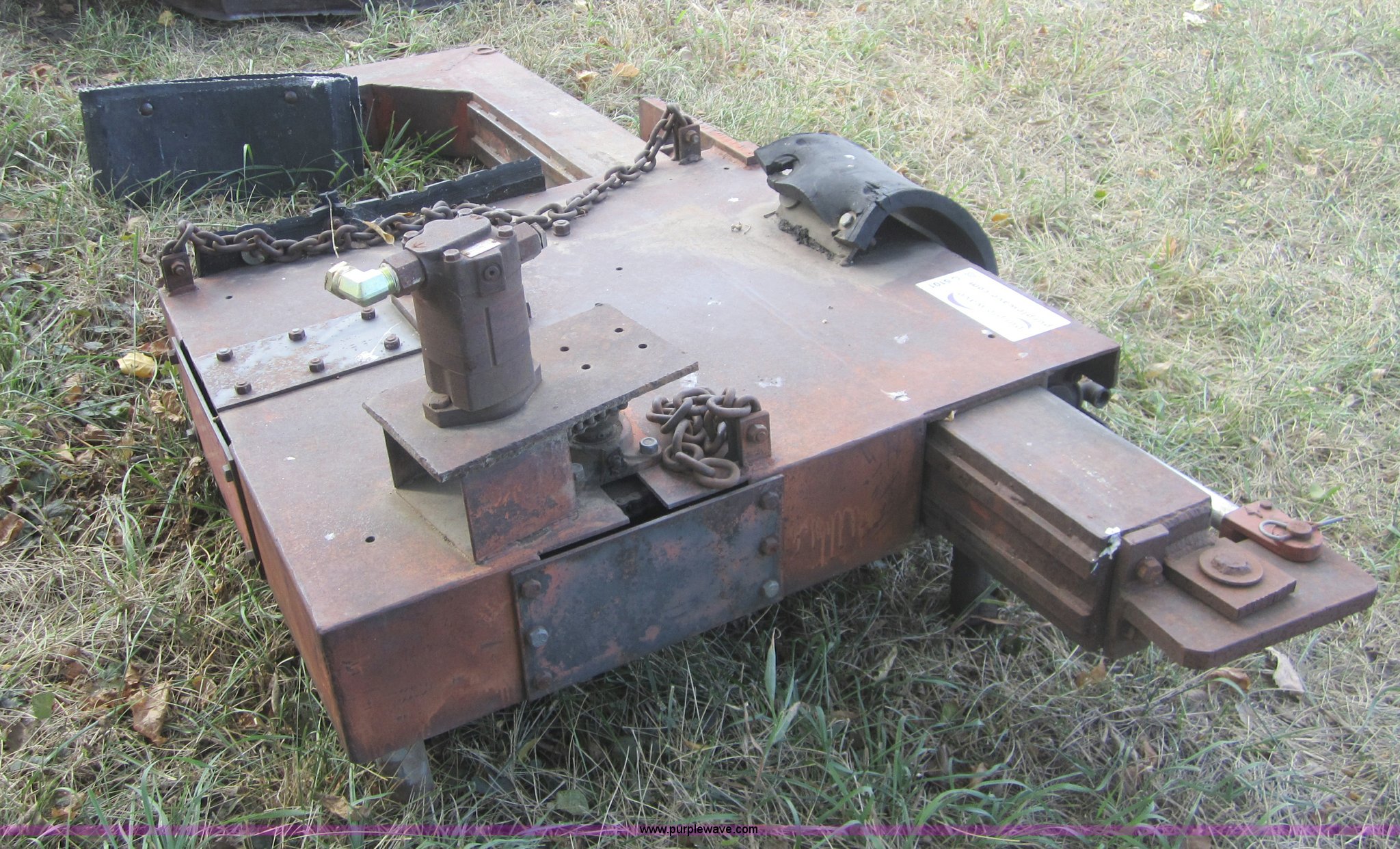 Homemade pecan tree shaker in Altamont, KS Item C5101 sold Purple Wave