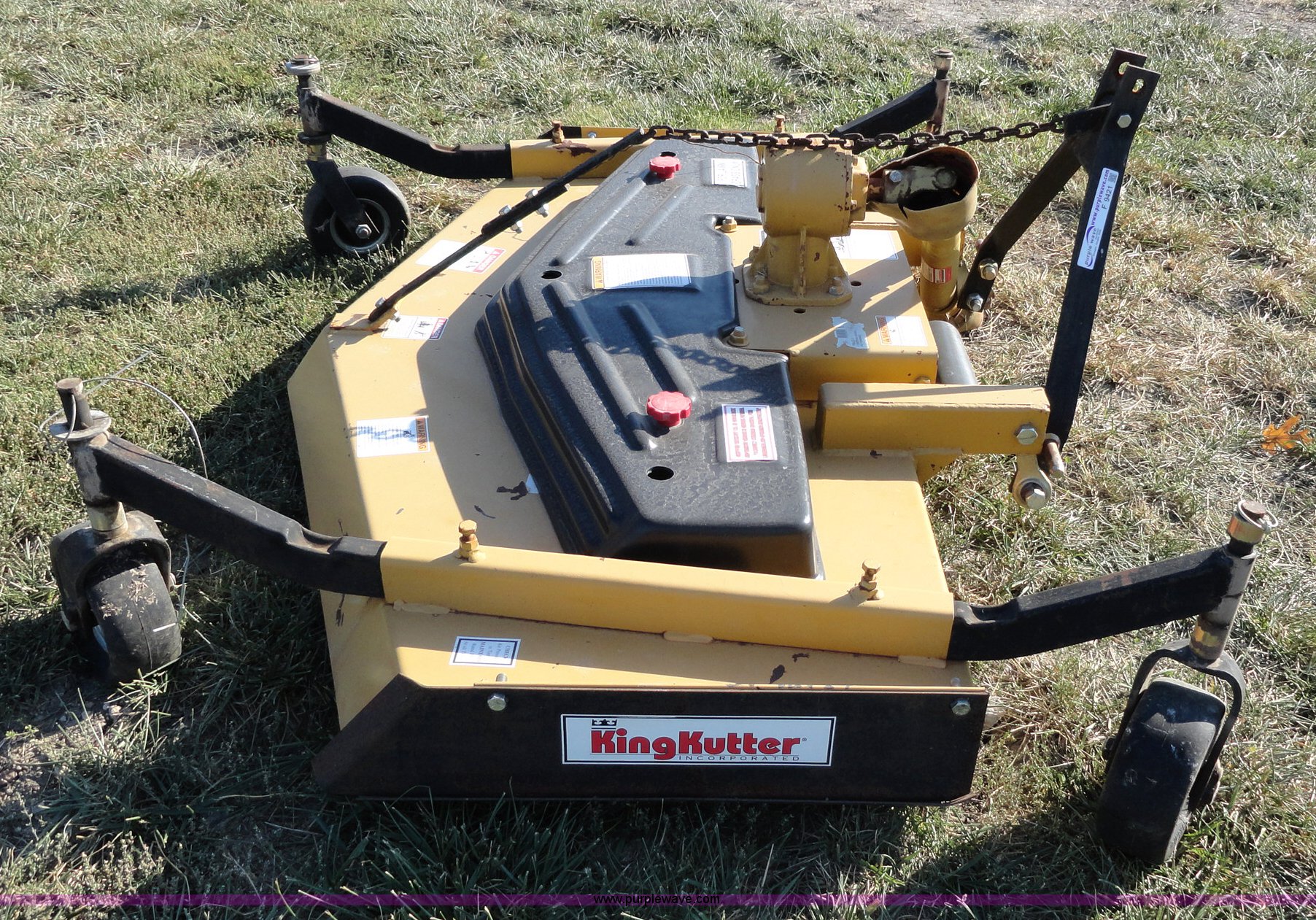 King Kutter 6' finishing mower in Greeley, KS Item F9421 sold Purple Wave