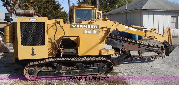 image for item A1528 Vermeer T600B trencher