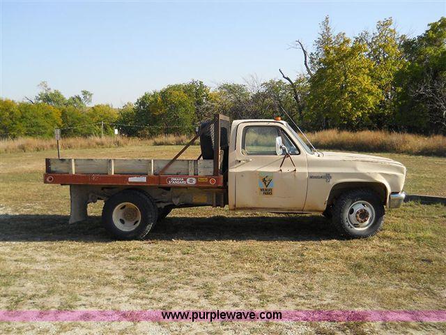 image for item A1552 1984 Chevrolet C30 pickup truck