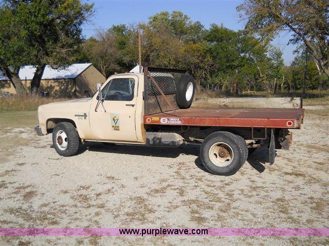 image for item A1552 1984 Chevrolet C30 pickup truck
