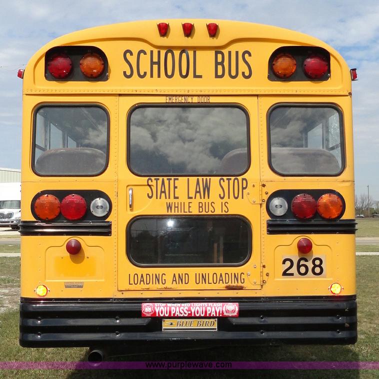 image for item A3174 1993 Blue Bird TC2000 school bus