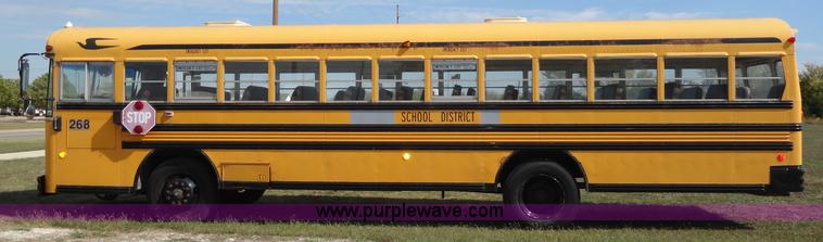image for item A3174 1993 Blue Bird TC2000 school bus
