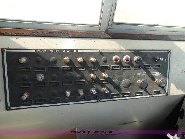 image for item A3174 1993 Blue Bird TC2000 school bus