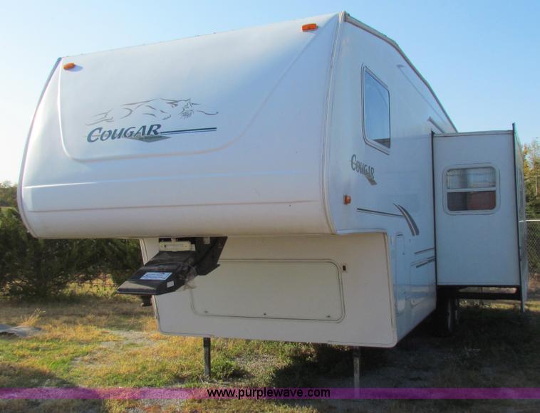image for item A3514 2001 Keystone Cougar 28' fifth wheel camper