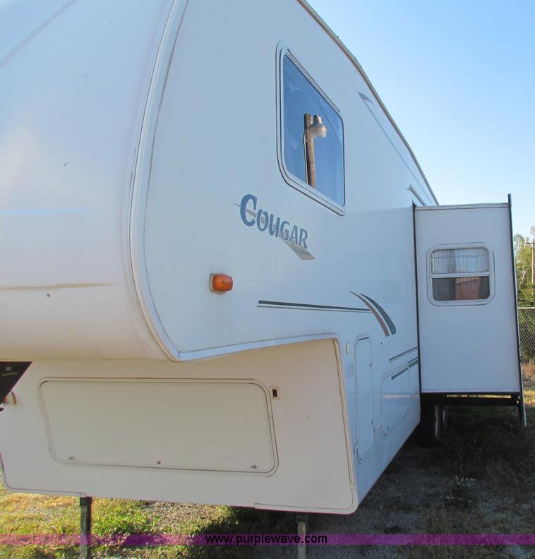 image for item A3514 2001 Keystone Cougar 28' fifth wheel camper