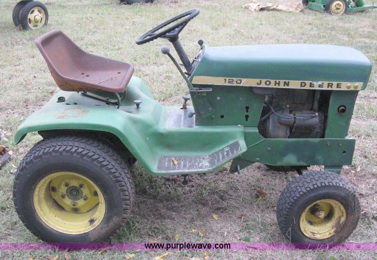 John Deere 120 garden tractor in Valley Center, KS Item A6003 sold