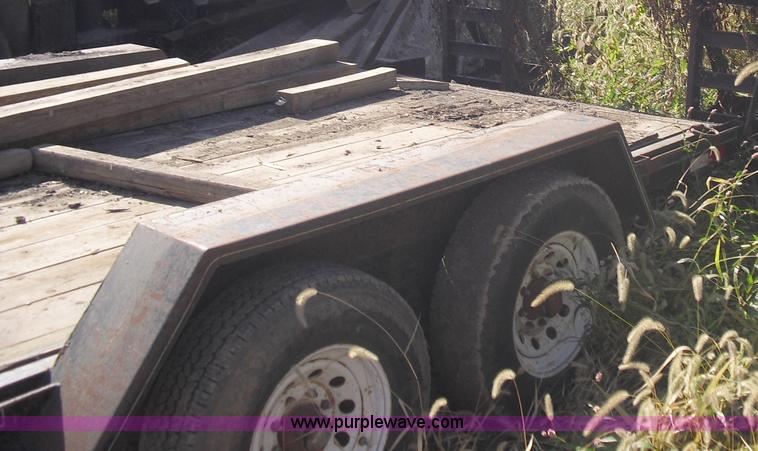 image for item A8015 2004 Starlite 7 ton equipment trailer