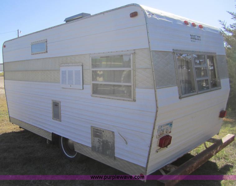 image for item B5517 1972 Dodge City Scout bumper pull camper
