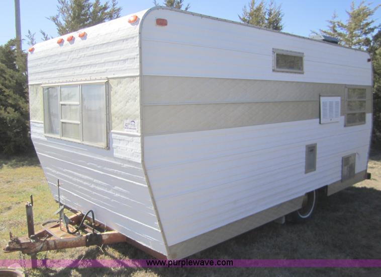 image for item B5517 1972 Dodge City Scout bumper pull camper