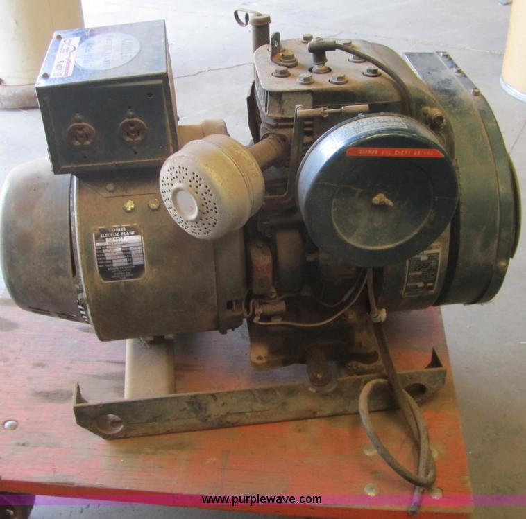 image for item B9030 Kohler electric plant