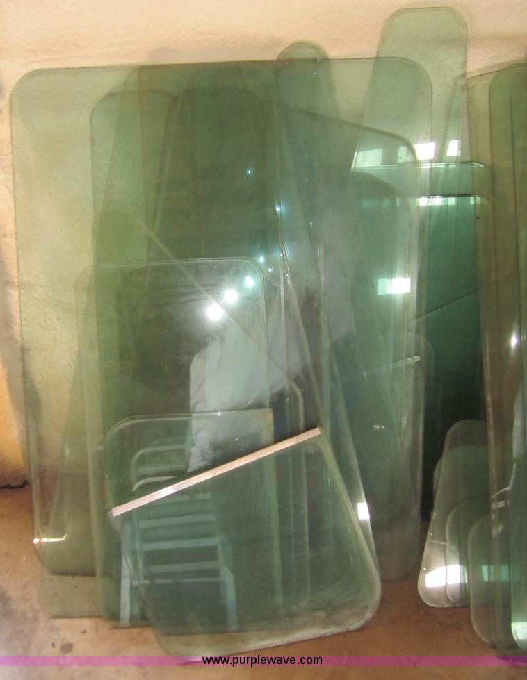 image for item B9031 (4) complete window sets for John Deere combines