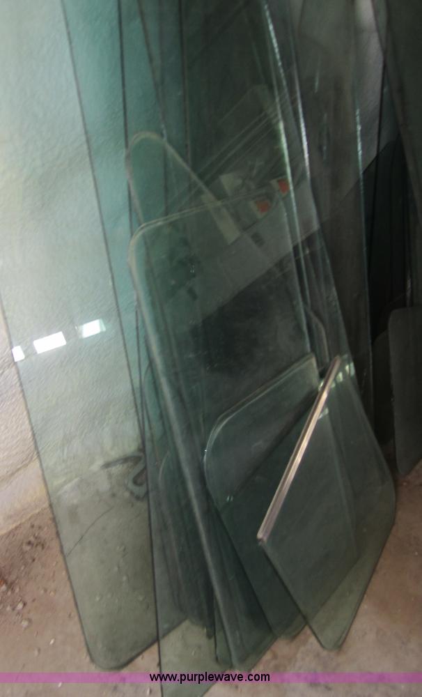 image for item B9031 (4) complete window sets for John Deere combines