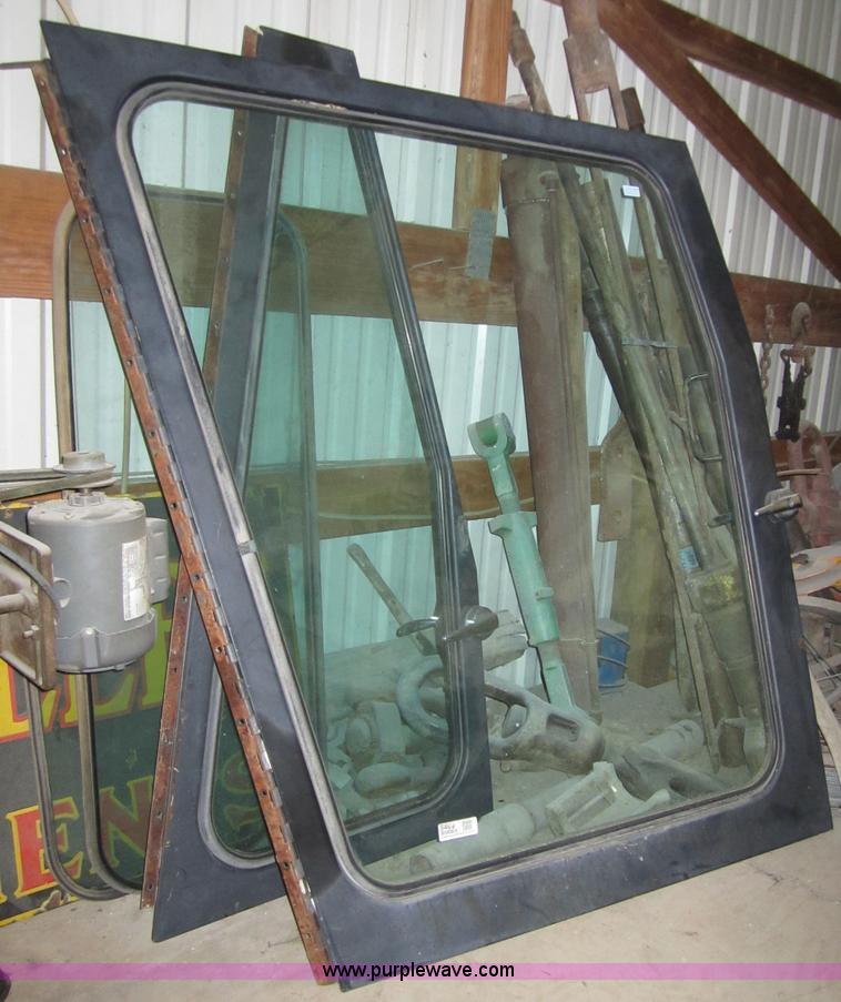 image for item B9031 (4) complete window sets for John Deere combines