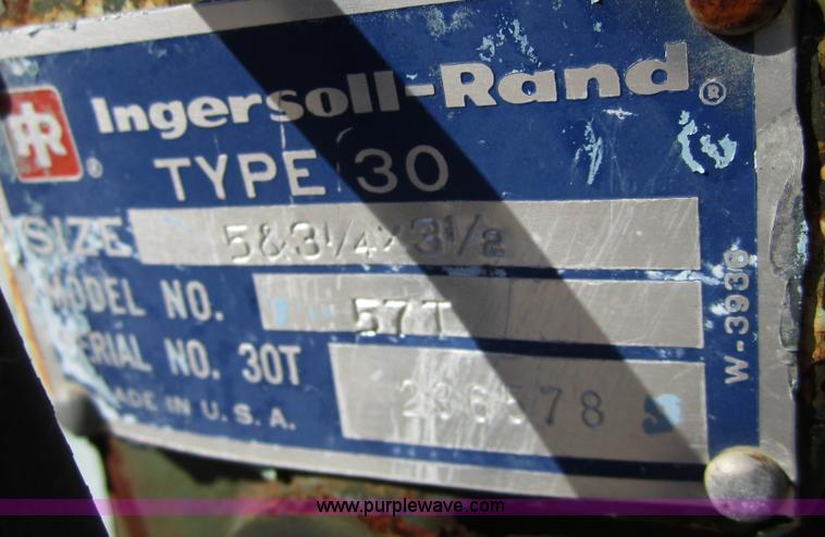 image for item C5128 Ingersoll-Rand air compressor
