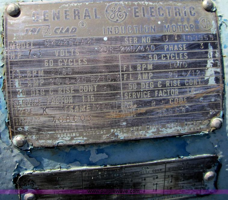 image for item C5128 Ingersoll-Rand air compressor