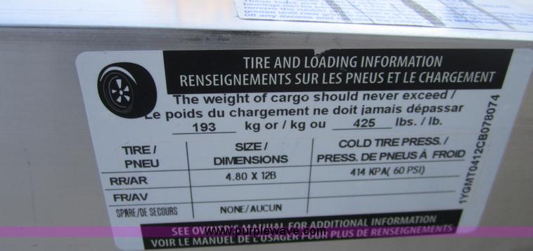 image for item C5130 2011 Aluma motorcycle pod