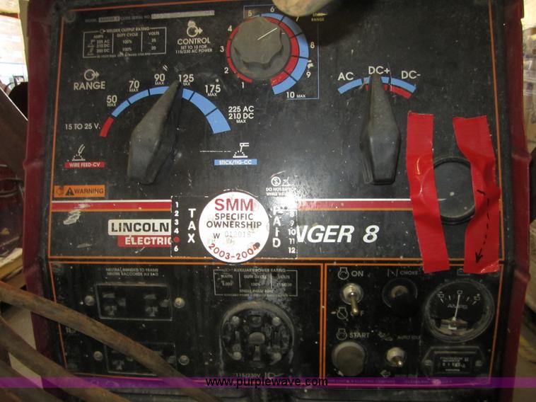 image for item C5139 Lincoln Ranger 8 welder/generator