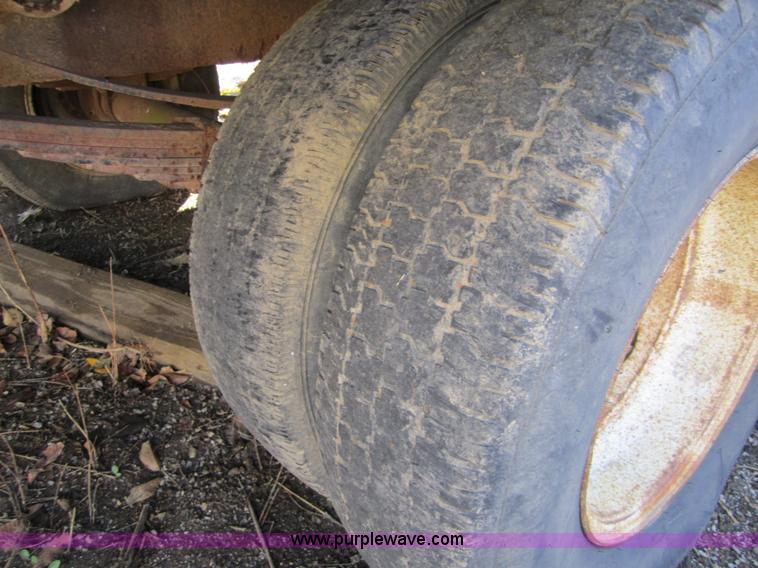 image for item C5168 1972 shop built goose neck trailer