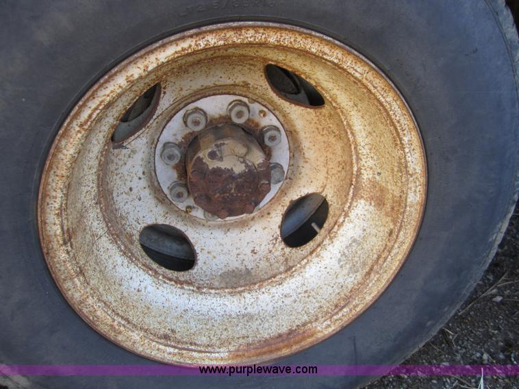 image for item C5168 1972 shop built goose neck trailer